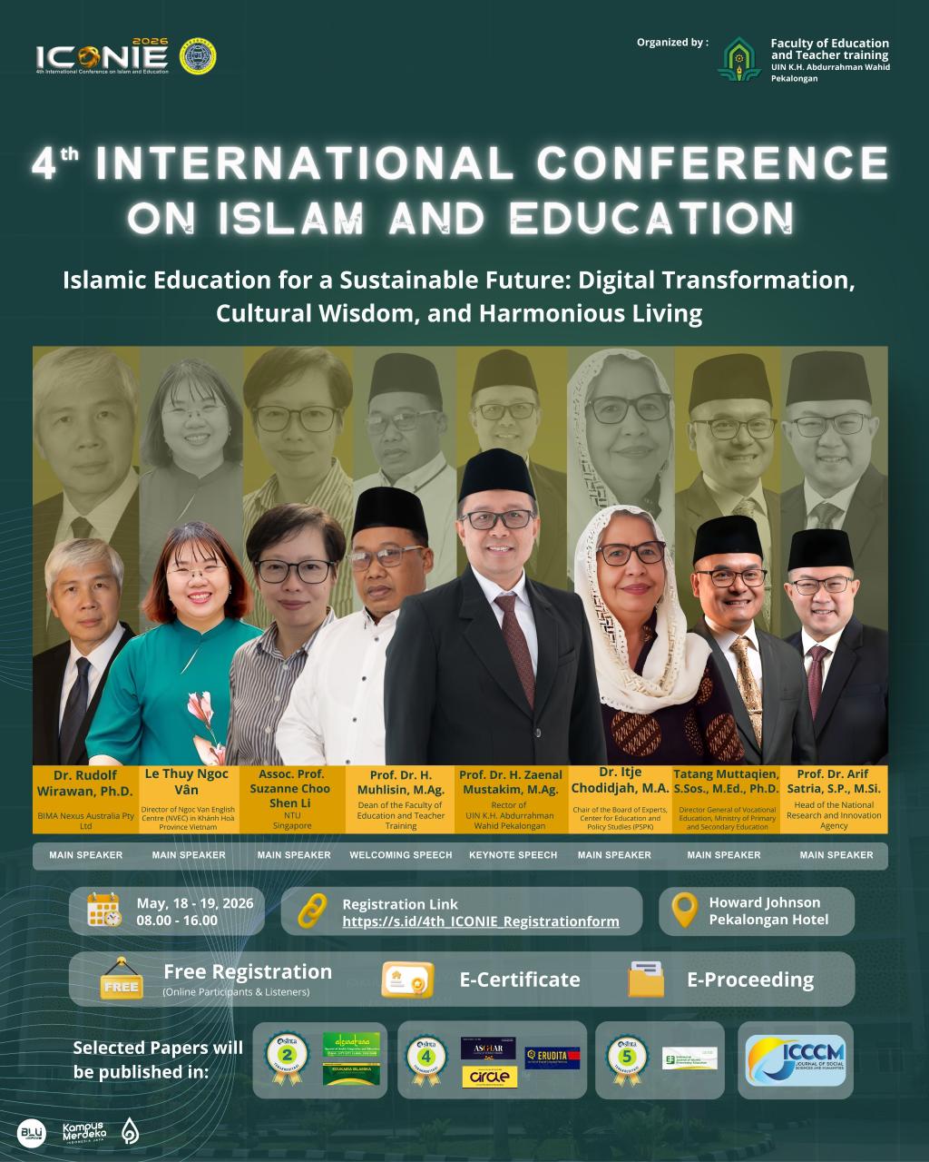 4th International Conference on Islam and Education